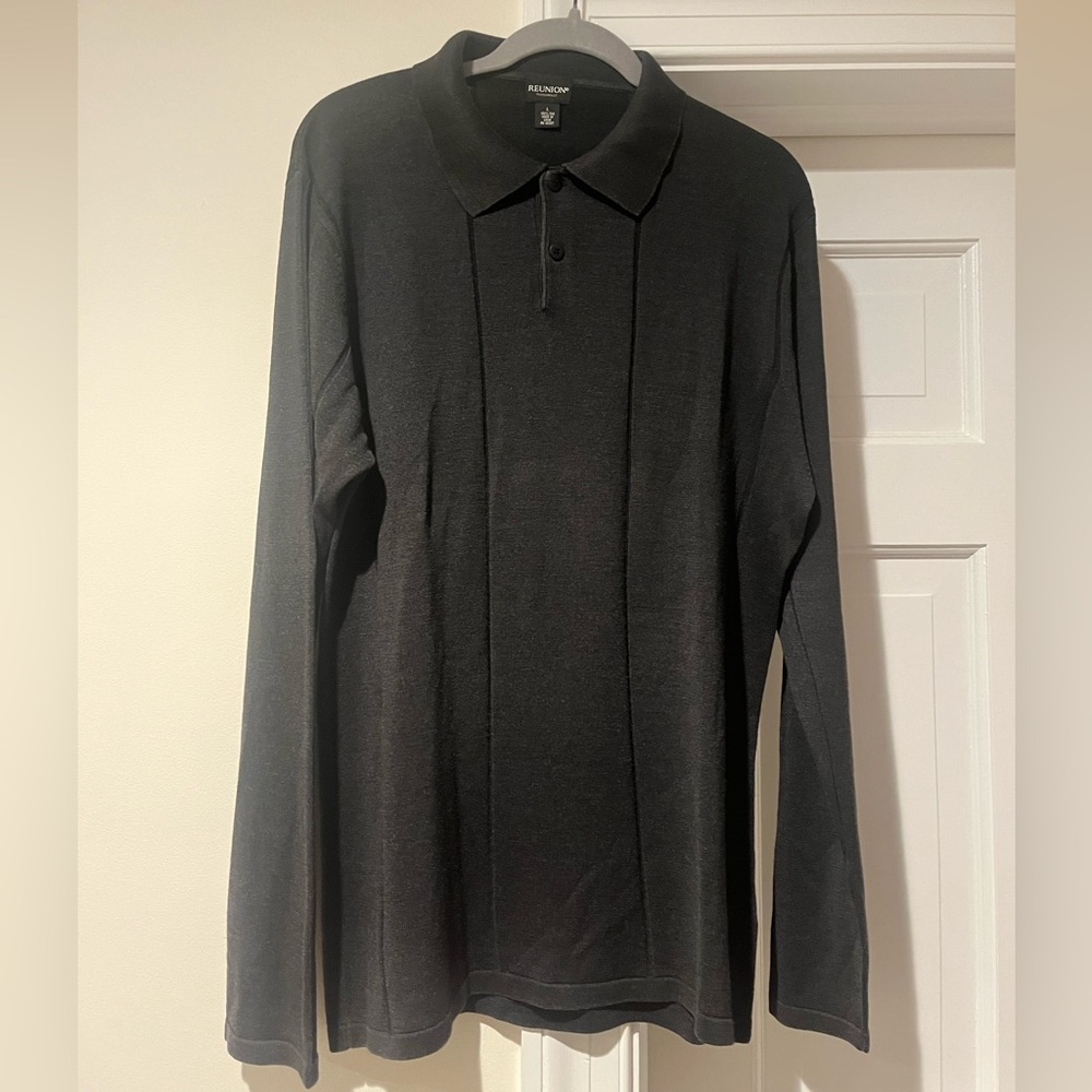 Men’s Reunion 100% Silk Sweater
